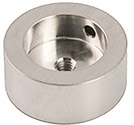 EM-Tec HS16 M4 cylinder stub round clamp up to Ø16mm, Ø25x10mm, M4
