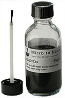 EM-Tec C30 water based conductive carbon paint, no VOC, 40g bottle
