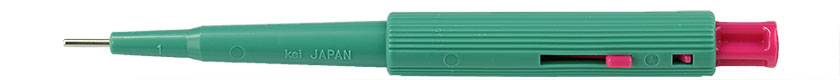 52-004610-Integra-Miltex-Biopsy-Punch-with-plunger-system-1mm.jpg Integra Miltex Biopsy Punch with plunger system, Ø1.0 mm, green/violet