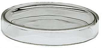 Micro-Tec borosilicate glass petri dish w. lid, 100mm diameter
