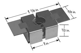 Micro-Electronics evaporation source ME1, Tungsten 0.005 Inch/0.127mm